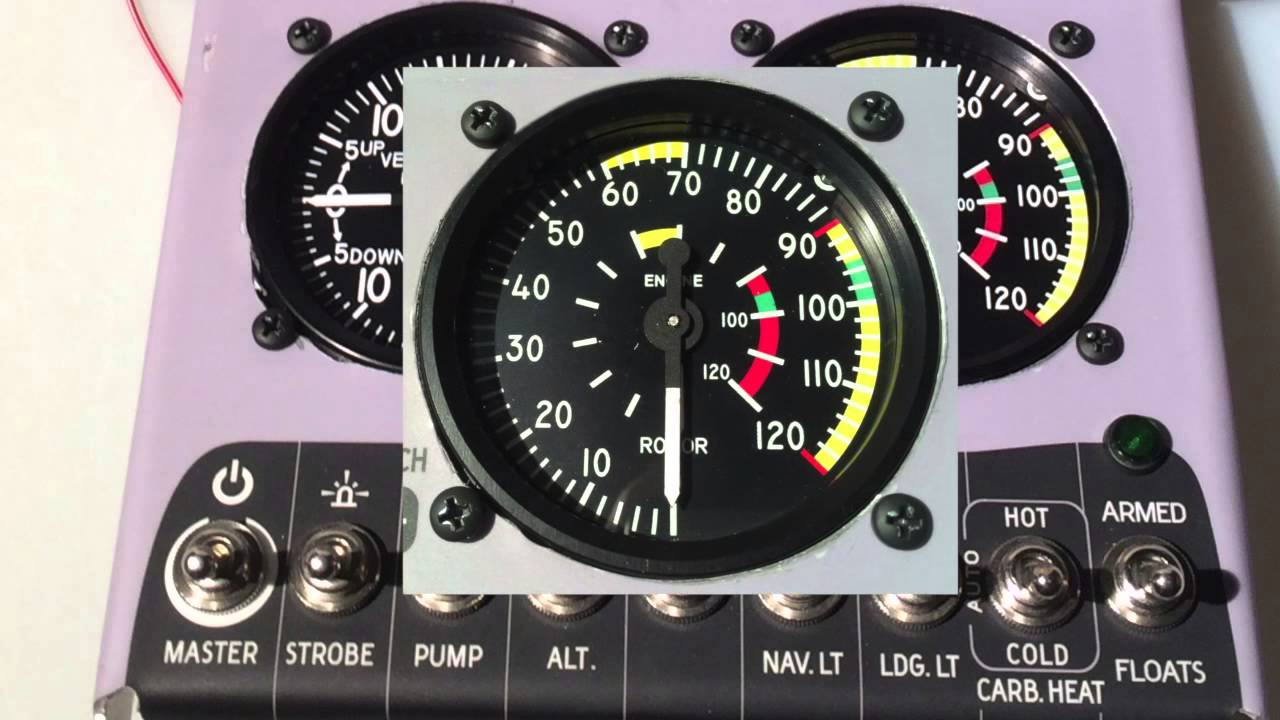 gauges for flight simulator